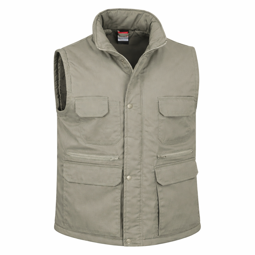 Reporter Pro – Gilet bodywarmer professionnel multi-poches