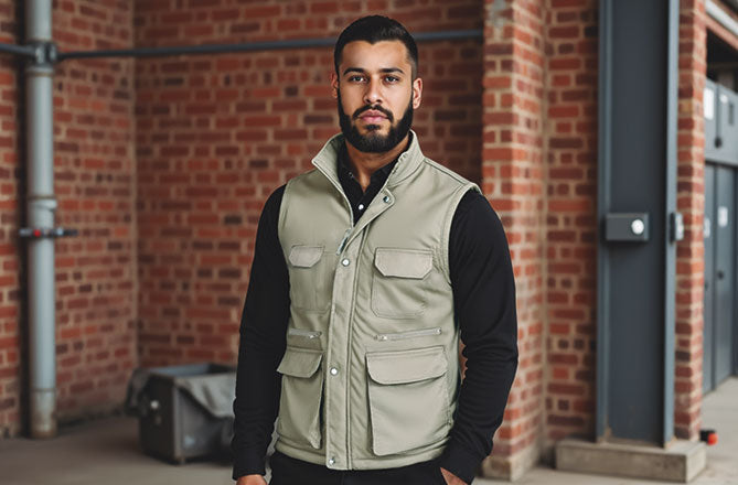 Reporter Pro – Gilet bodywarmer professionnel multi-poches