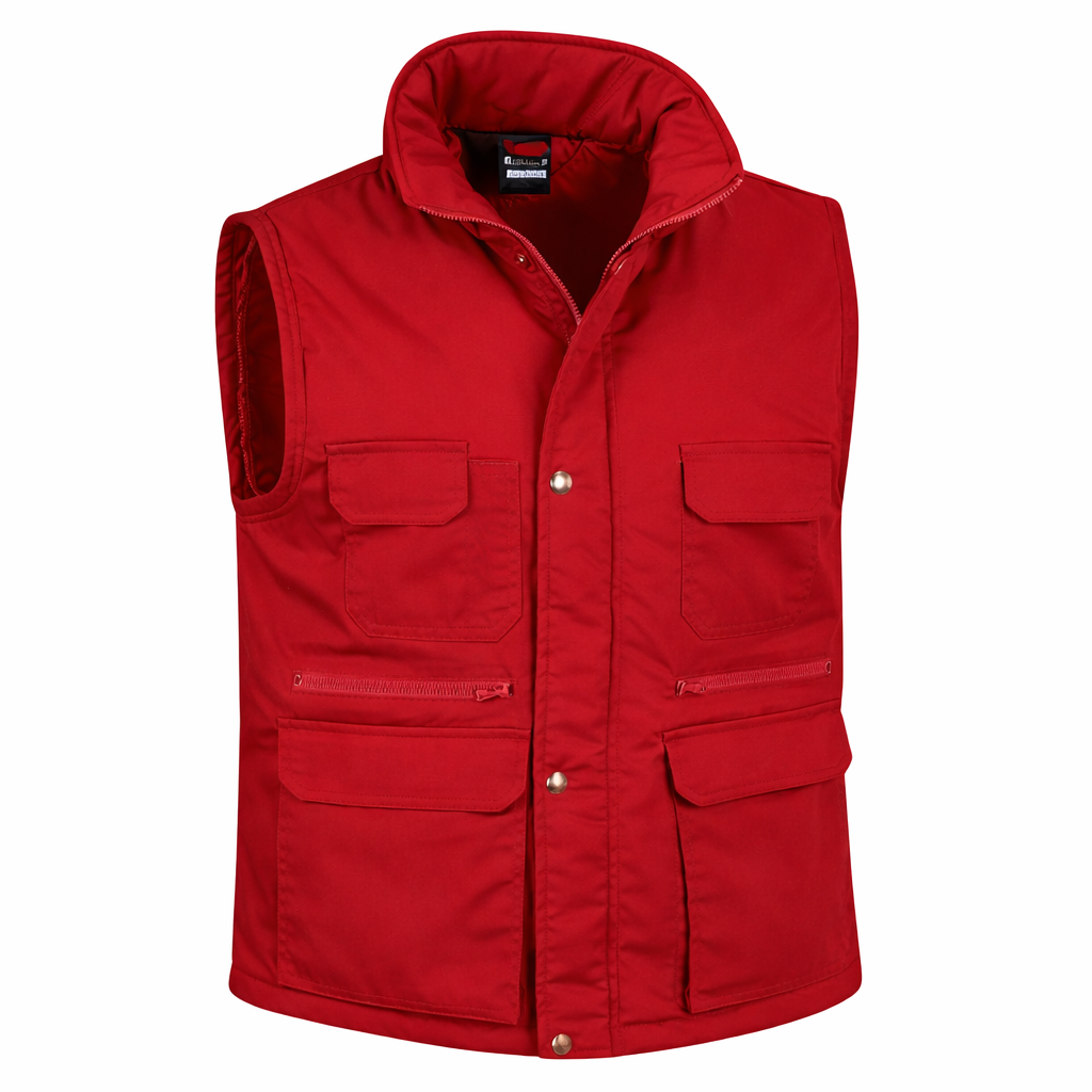Reporter Pro – Gilet bodywarmer professionnel multi-poches