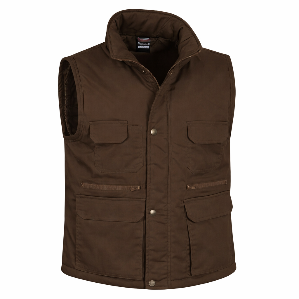 Reporter Pro – Gilet bodywarmer professionnel multi-poches