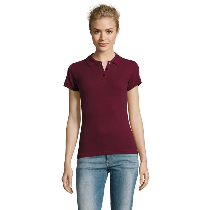 Clara Pro Femme – Polo coton peigné coupe cintrée - Vestima Pro