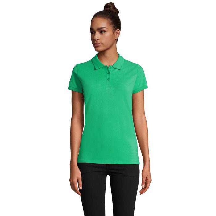 Clara Pro Femme – Polo coton peigné coupe cintrée - Vestima Pro