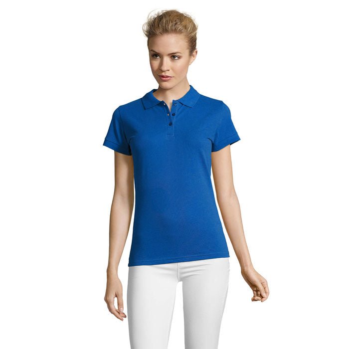 Clara Pro Femme – Polo coton peigné coupe cintrée - Vestima Pro