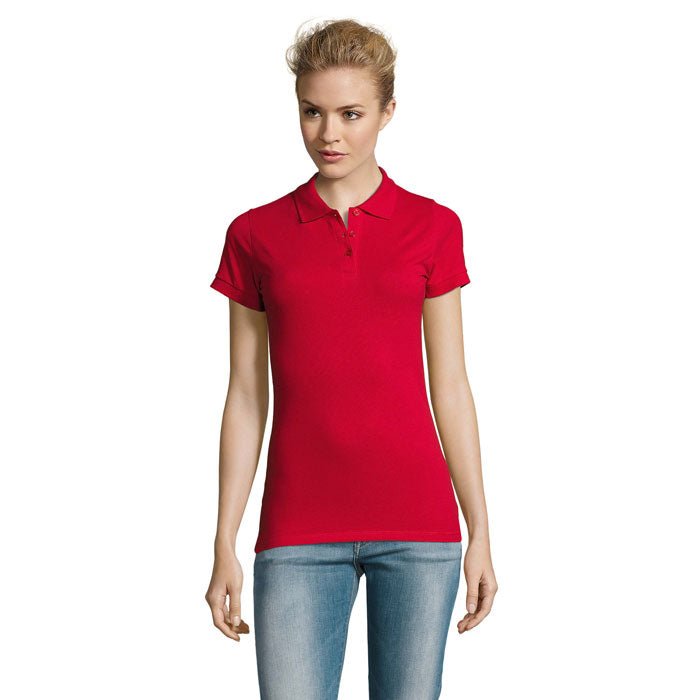 Clara Pro Femme – Polo coton peigné coupe cintrée - Vestima Pro