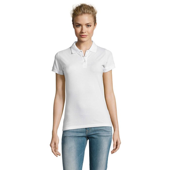 Clara Pro Femme – Polo coton peigné coupe cintrée - Vestima Pro
